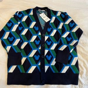 NWT Zara Disney Mickey Mouse Cardigan
